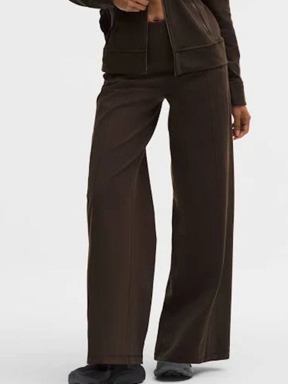Lululemon Brown Define High-Rise Wide-Leg Pant in Luon